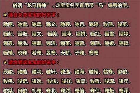 屬龍男名字|2024龍年起名大趨勢